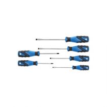 Gedore Blue Line, 2150-2160 PZ-06, 6-stk 3C-skrutrekkersett, IS 4-8 PZ 1-2, 1 sett