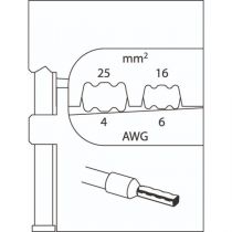 Gedore Blue Line, 8140-07, modulinnsats for endehylser, 1 stk., SGD-1830619