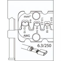 Gedore Blue Line, 8140-11, modulinnsats for flate plugger, 1 stk., SGD-1830651