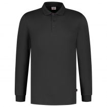 Tricorp Casual Poloshirt Jersey Langermet 201019, Mørk Grå, 1 Stykke, SUT-201019Darkgrey