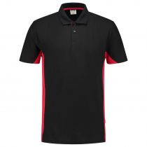 Tricorp Workwear Bi-Color Polo 202004, svart/rød, 1 stk.