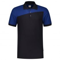 Tricorp Workwear Bicolor Polo Kontrastsømmer 202006, Navy/Royal Blue, 1 stk.