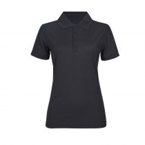 Tracker 2112 Dame Cool Dry Sport Pique Polo, Svart, 1 stk