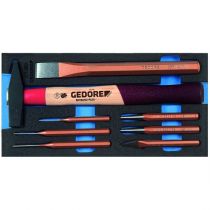 Gedore Blue Line, 1500 CT1-350, Check-Tool-innsats med sortiment, 1 sett, SGD-2309041