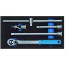 Gedore Blue Line, 1500 CT1-1993 U-20, Check-Tool-innsats med sortiment, 1 sett, SGD-2309114