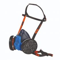 Productos Climax 810 Halvmaske med A1-filter, blå/svart, 1 stk