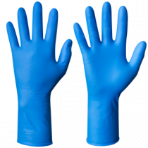 Granberg Kjemikalieresistente engangshansker, blå, 50 stykker, SGR-114-951