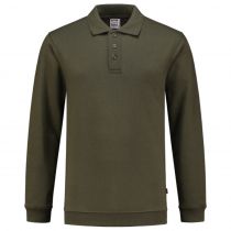 Tricorp Casual genser med polohals med kant 301005, Army, 1 stk.