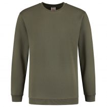 Tricorp Casual 280-Gsm genser 301008, Army, 1 stk.