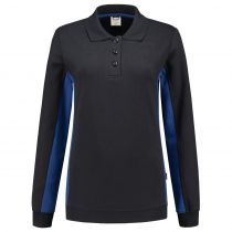 Tricorp Workwear Kvinner Bi-Color Polo-Neck Genser 302002, Marineblå/Kongeblå, 1 Stykke, SUT-302002NavyRoyalblue