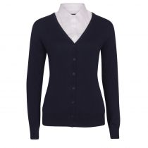 Tracker 3088 Lady Pima Cotton Cardigan, Marineblå, 1 stk