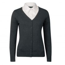 Tracker 3088 Lady Pima Cotton Cardigan, Charcoal, 1 stk