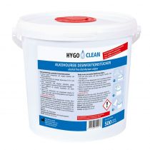 Hygo Clean alkoholfrie PP desinfeksjonsservietter, blå, 500 stykker