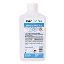 Hygo Clean Alcoholic Hånddesinfeksjonsrens, gjennomsiktig, 18 x 0,5 L