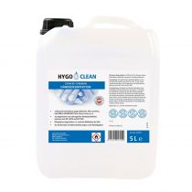 Hygo Clean Alcoholic Hånddesinfeksjonsrens, gjennomsiktig, 1 x 5 L, SFM-315791