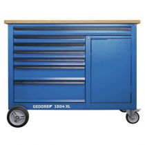 Gedore Blue Line, 1504 XL-S-198 AGRAR, Mobil arbeidsbenk med 198-stk verktøysortiment, 1 sett, SGD-3434826