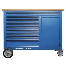 Gedore Blue Line, 1504 XL-S-306 AGRAR, Mobil arbeidsbenk med 306-stk verktøysortiment, 1 sett, SGD-3434834