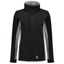 Tricorp Workwear Women Bi-Color Softshell 402008, svart/grå, 1 stk.