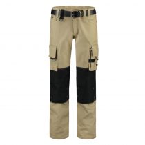 Tricorp Workwear Cordura Canvas Arbeidsbukser 502009, Khaki/svart, 1 Stykke, SUT-502009KhakiBlack