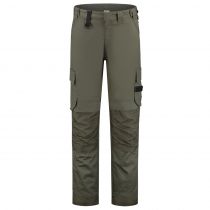 Tricorp Workwear Arbeidsbukse Twill Cordura Stretch 502020, Militærgrønn, 1 Stykke, SUT-502020Army