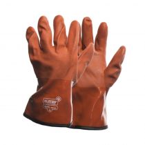 Gloves Pro Vinyl Kjemikaliebestandige vinterhansker, røde, 12 par, SGP-5150