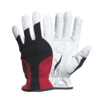 Gloves Pro Mech-Prime arbeidshansker, hvit/svart, 12 par, SGP-5623