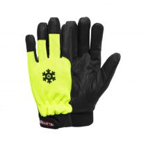 Gloves Pro Dex 13 Arbeidshansker, sort/gul, 12 par, SGP-5651