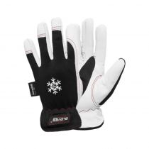 Gloves Pro Dex 10 Arbeidshansker, Hvit/Sort, 12 Par, SGP-5654