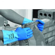 Polyco Task Master Kjemikaliebestandige hansker, blå, 12 par