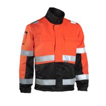 Dimex Hi-Vis jakke, Rød, 1 Stykke, SDM-5940E