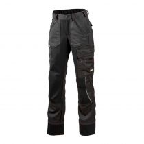 Dimex 6080 Dame Superstretch Pants, Sort/Mørkegrå, 1 stk, SDM-6080