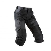 Dimex 6097 Superstretch Shorts, Svart/Mørkegrå, 1 stk