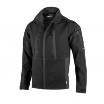 Dimex 6135 Stretch-jakke, Sort/Mørkegrå, 1 stk