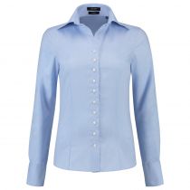 Tricorp Corporate Fitted Bluse 705003, blå, 1 stk