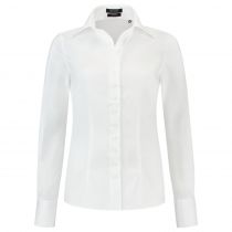 Tricorp Corporate Fitted Bluse 705003, Hvit, 1 stk