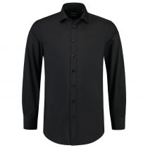 Tricorp Corporate Fitted Stretch Shirt 705008, svart, 1 stk.