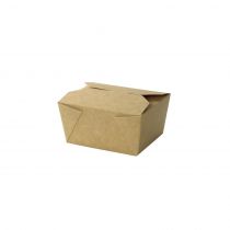 Green Box Take-Away 600 ml pappesker, brune, 450 stykker, SGB-DFC01603