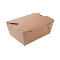 Green Box PE-belagt 2500 ml Takeaway-pappesker, brune, 180 stykker, SGB-DFC01681