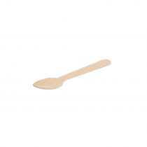 Grønn boks DSE05271 11 cm espressoskjeer av tre, beige, 1000 stykker