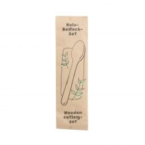 Green Box Biobasert belegg 16 cm trebestikksett, beige, 500 stykker, SGB-DSE06293