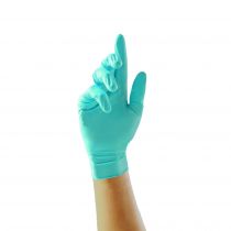 Unigloves GD005 Vitality Soft Nitrile Fuktighetsgivende undersøkelseshansker, Aqua Blue, 10 x 100 stk., SUG-GD005