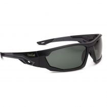 Bolle Safety Mercuro Smoke Lens Anti-Rape Belegg - Bi-Material Vernebriller, Svart/Grå, SBS-MERPOL