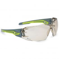 Bolle Safety PSSSILPC212 Copper Eco Pack beskyttelsesbriller, grå/grønn, 20 stk.