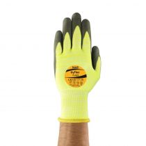 Ansell HyFlex 11-423 kuttbestandige hansker, gule, 1 x 12 par