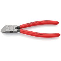 Knipex 7211160SB 160 mm sidekutter for plast, 1 stk., SKC-7211160SB