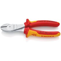 Knipex 7406180SB 180 mm elektrisk sidekutter, 1 stk., SKC-7406180SB