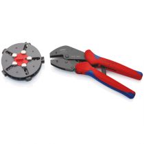 Knipex 973302 krympetang (5-deler) endehylser/kabelsko m/magasin, 1 stk., SKC-973302