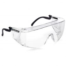 Bolle Safety Squale Clear Lens Platinum Lite justerbare brikker Googles, svart, SBS-SQUPSI