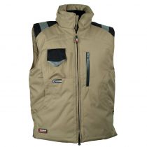 Cofra V013-0-00A Polar polstret vest, Corda/Nero, 1 stk.