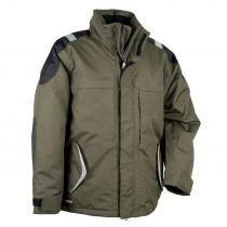 Cofra V022-0-03 Cyclone polstret jakke, Fango/Nero, 1 stk.